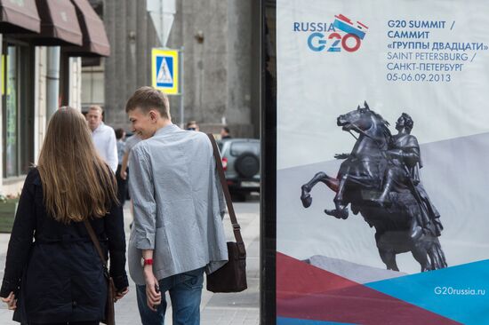 St. Petersburg ahead of G20 Summit