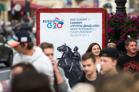 St. Petersburg ahead of G20 Summit