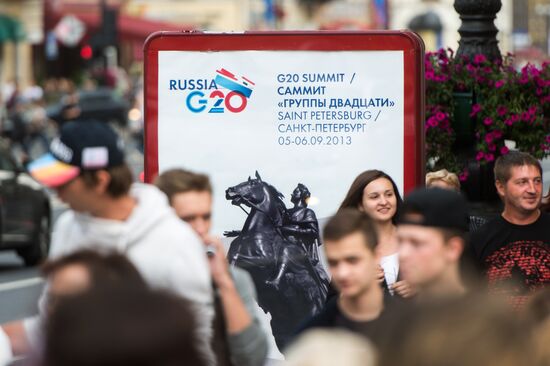 St. Petersburg ahead of G20 Summit