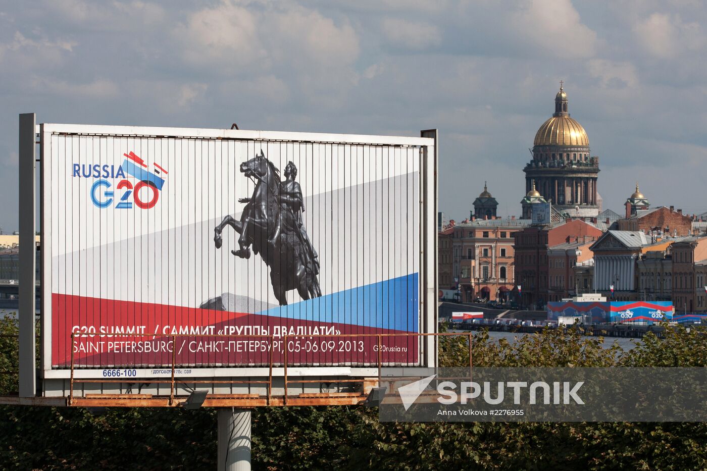 St. Petersburg ahead of G20 Summit