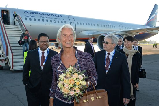 Arrival of heads of delegations for G20 Leaders’ Summit