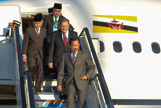 Arrival of heads of delegations for G20 Leaders’ Summit
