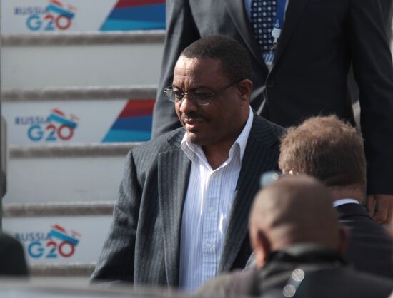 Arrival of heads of delegations for G20 Leaders’ Summit
