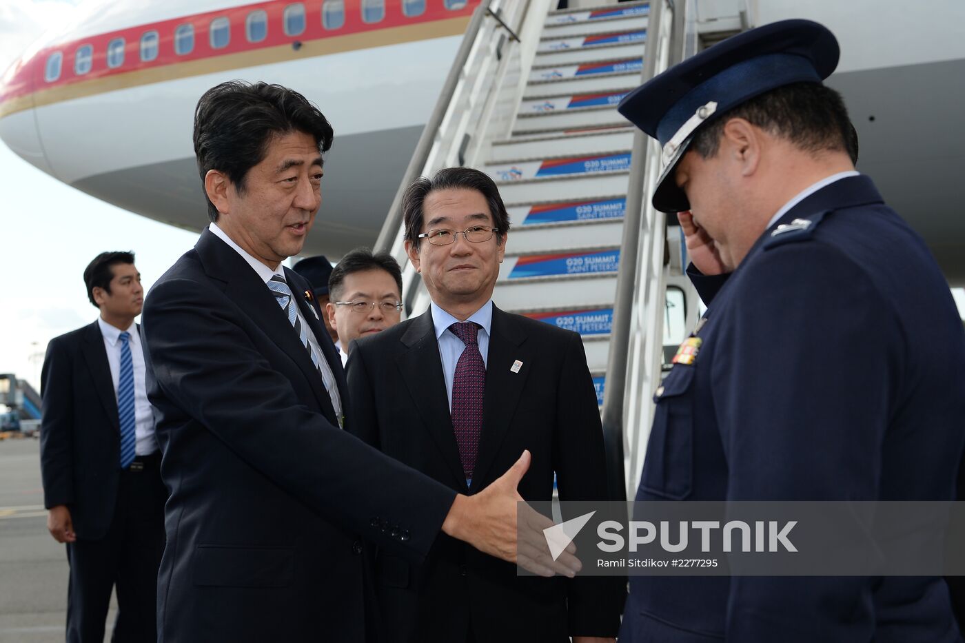 Arrival of heads of delegations for G20 Leaders’ Summit