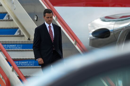 Arrival of heads of delegations for G20 Leaders’ Summit