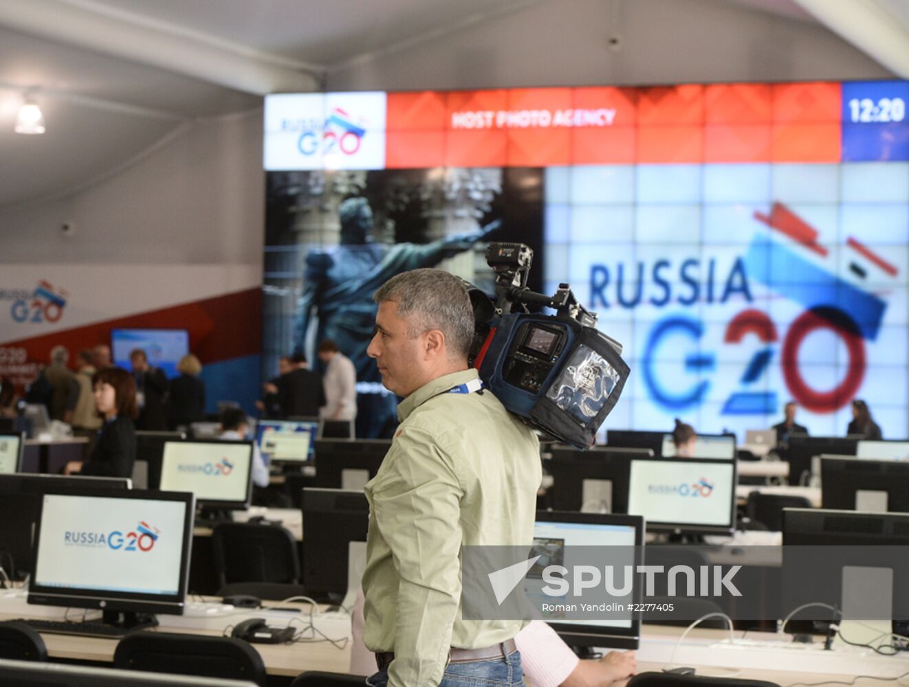 G20 Summit’s International Media Centre