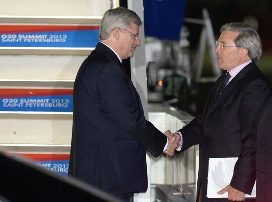 Arrival of heads of delegations for G20 Leaders’ Summit