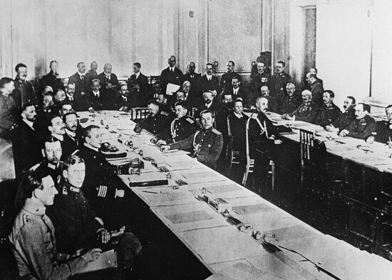 Peace conference in Brest-Litovsk