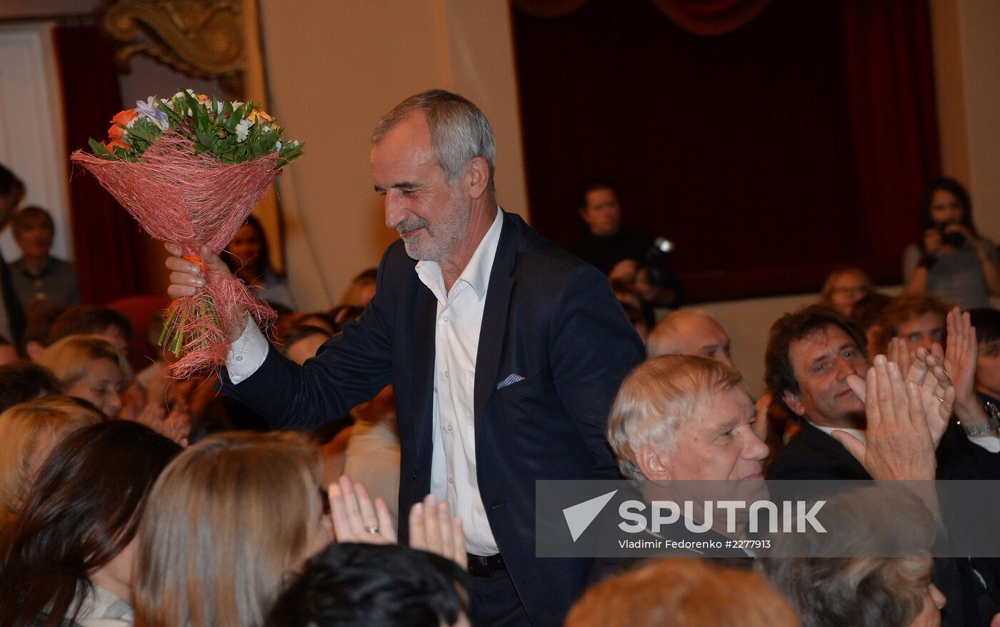 Gathering of company of Vakhtangov Theatre