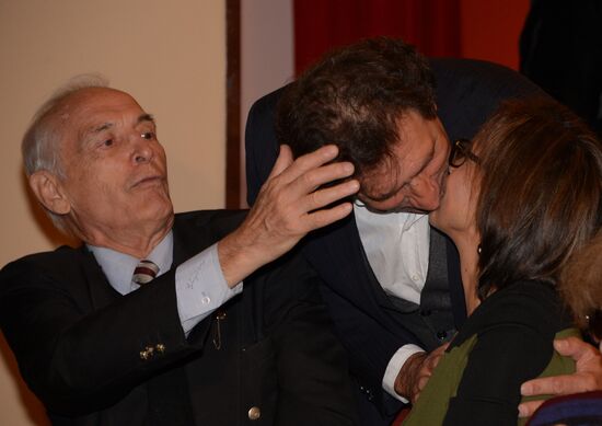 Gathering of company of Vakhtangov Theatre