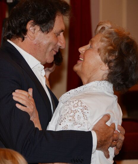 Gathering of company of Vakhtangov Theatre