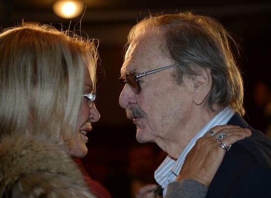 Gathering of company of Vakhtangov Theatre