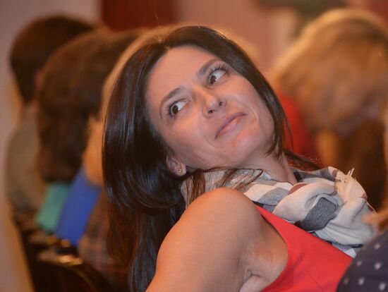 Gathering of company of Vakhtangov Theatre