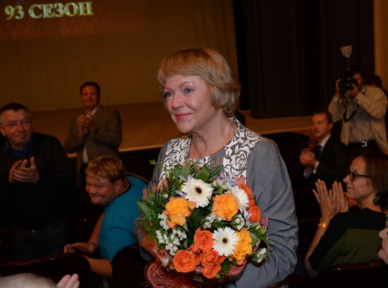 Gathering of company of Vakhtangov Theatre