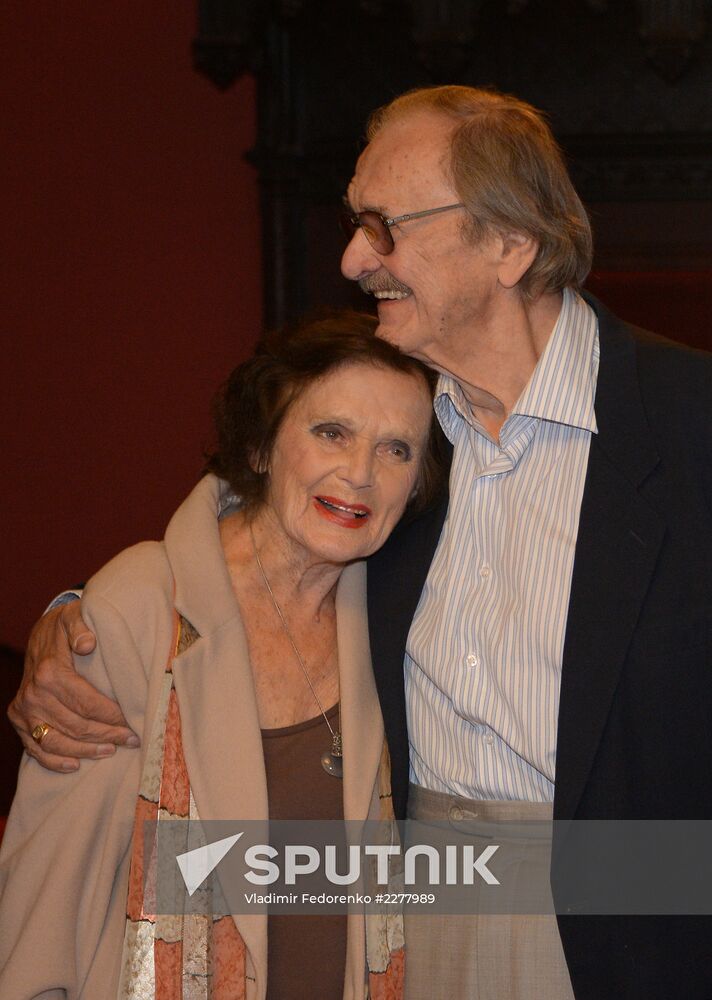 Gathering of company of Vakhtangov Theatre