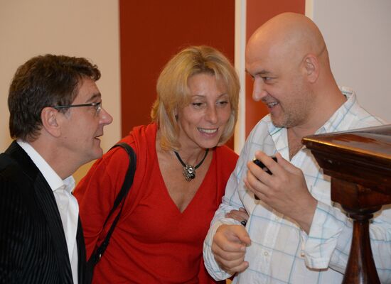 Gathering of company of Vakhtangov Theatre