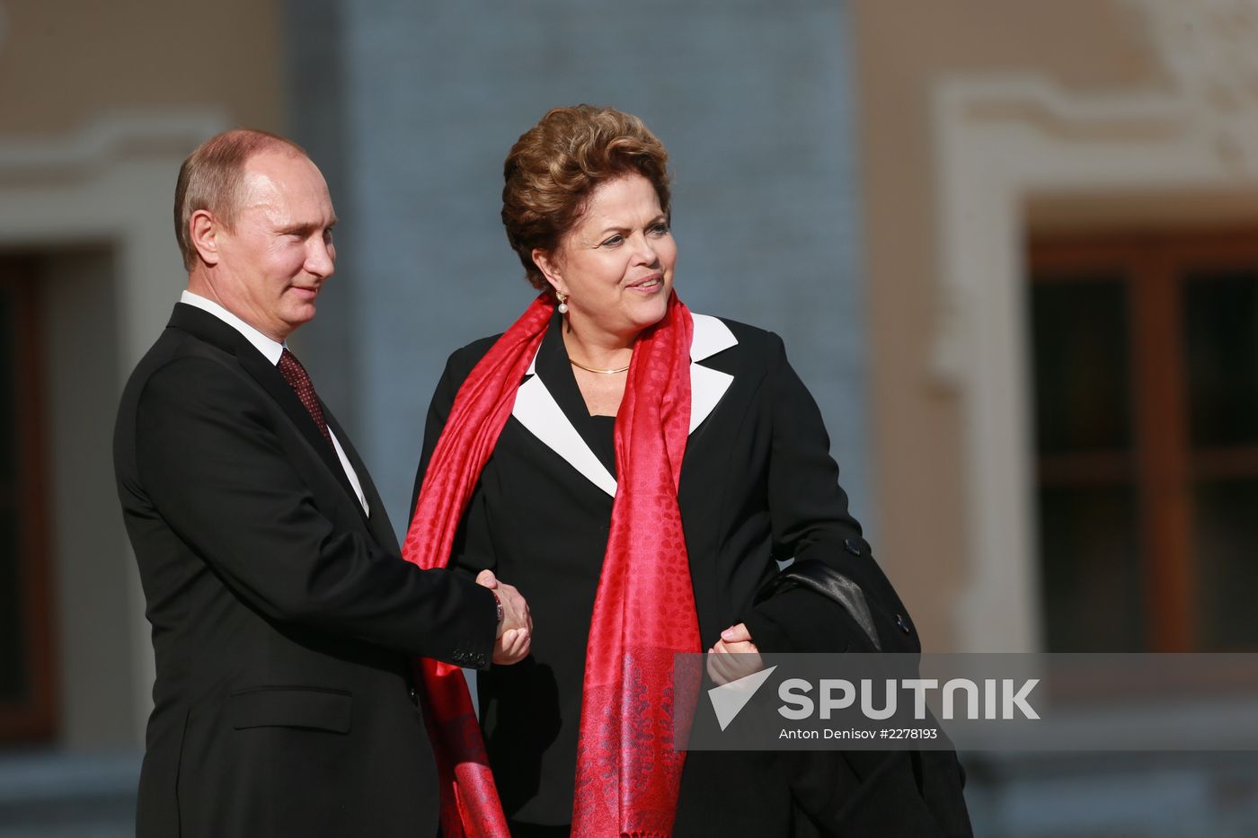 Official welcome of G20 leaders by Vladimir Putin