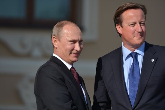 Official welcome of G20 leaders by Vladimir Putin