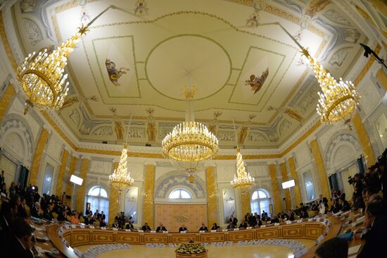 First working session of G20 Summit participants