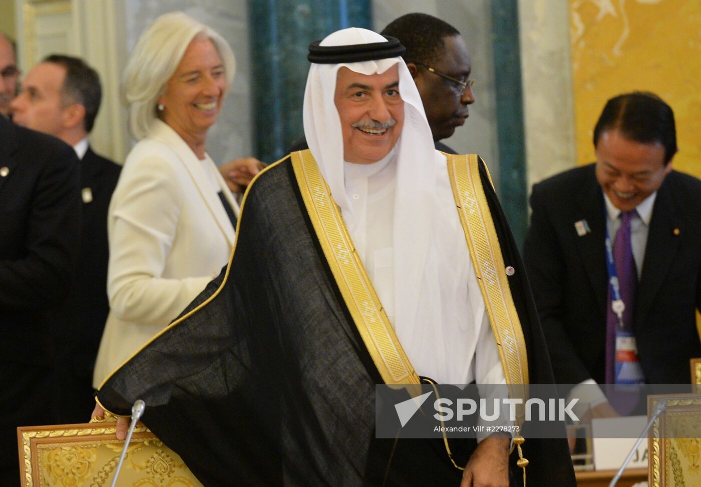 First working session of G20 Summit participants