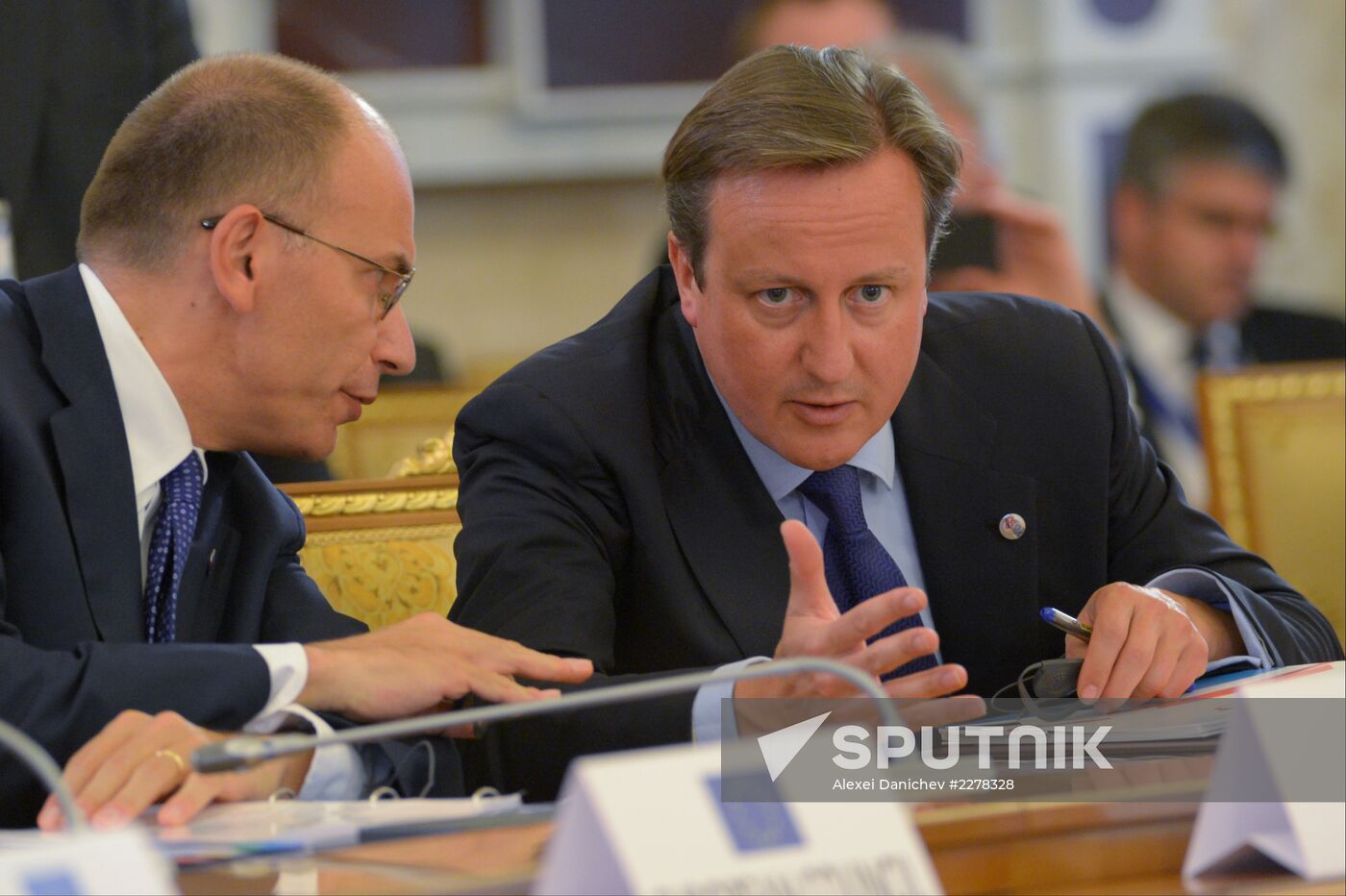 First working session of G20 Summit participants