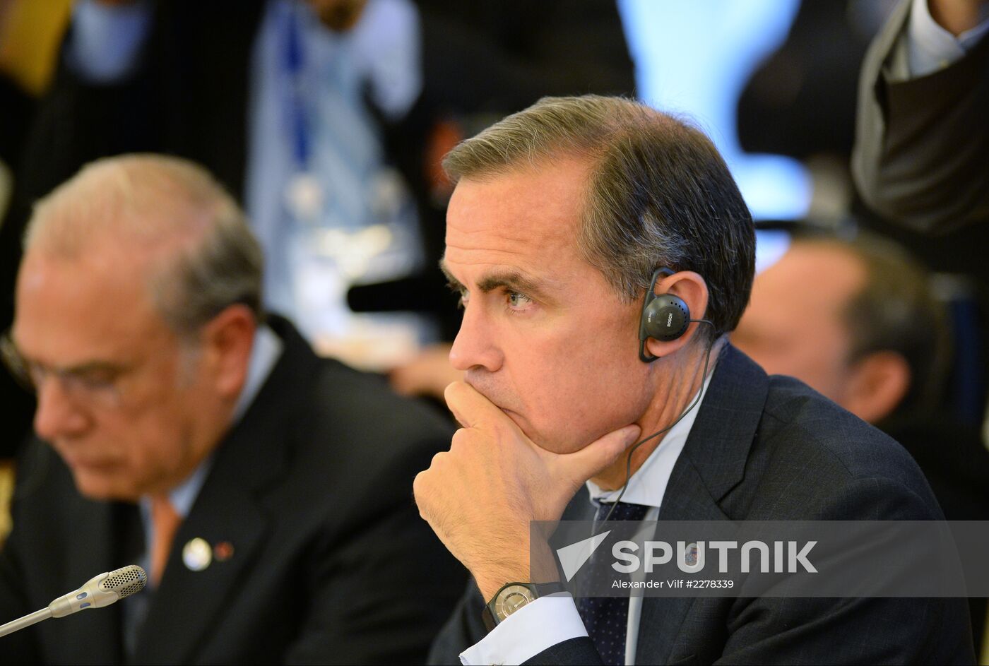 First working session of G20 Summit participants