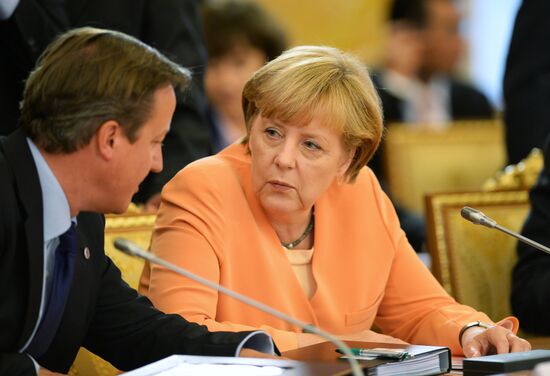 First working session of G20 Summit participants