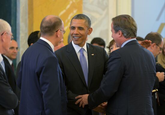 First working session of G20 Summit participants