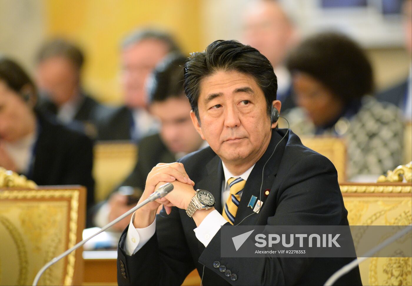 First working session of G20 Summit participants