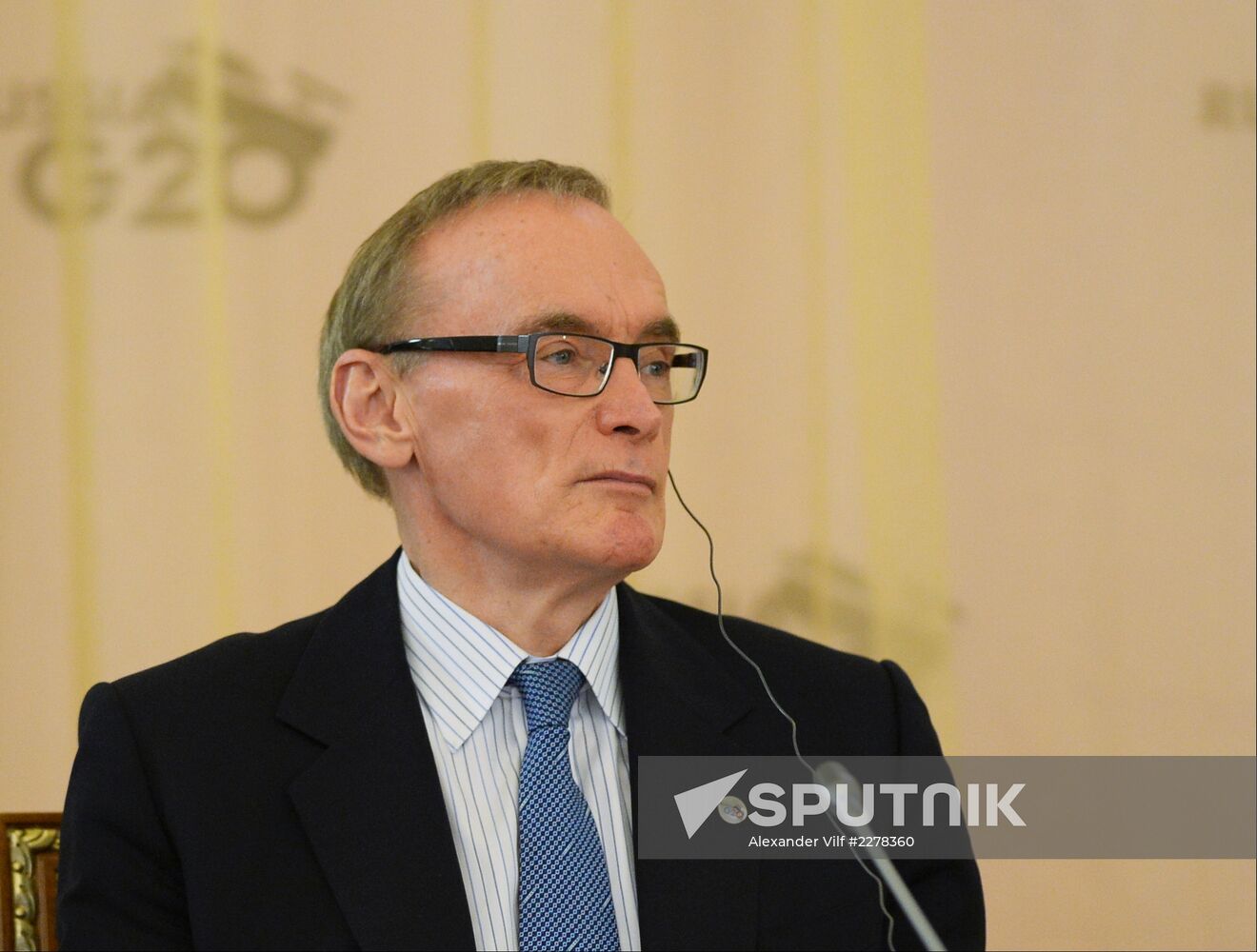 First working session of G20 Summit participants