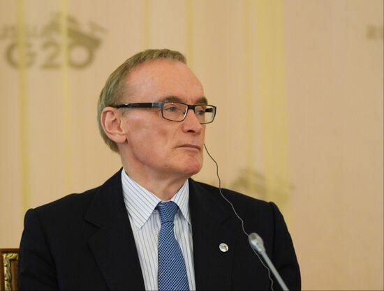 First working session of G20 Summit participants