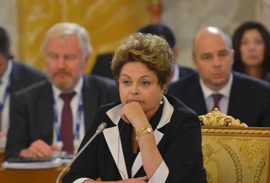 First working session of G20 Summit participants