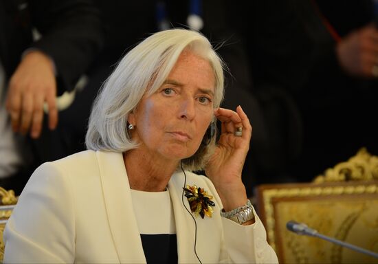 First working session of G20 Summit participants
