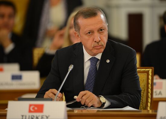 First working session of G20 Summit participants