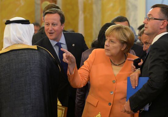 First working session of G20 Summit participants