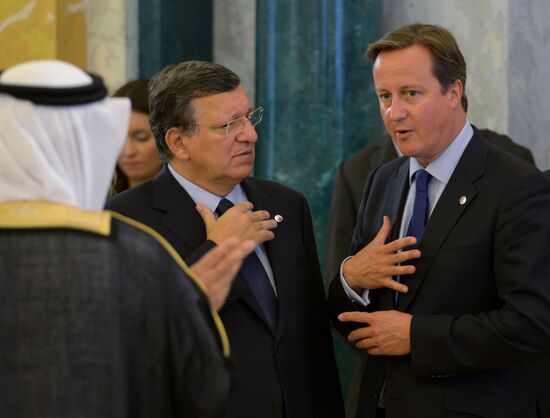 First working session of G20 Summit participants