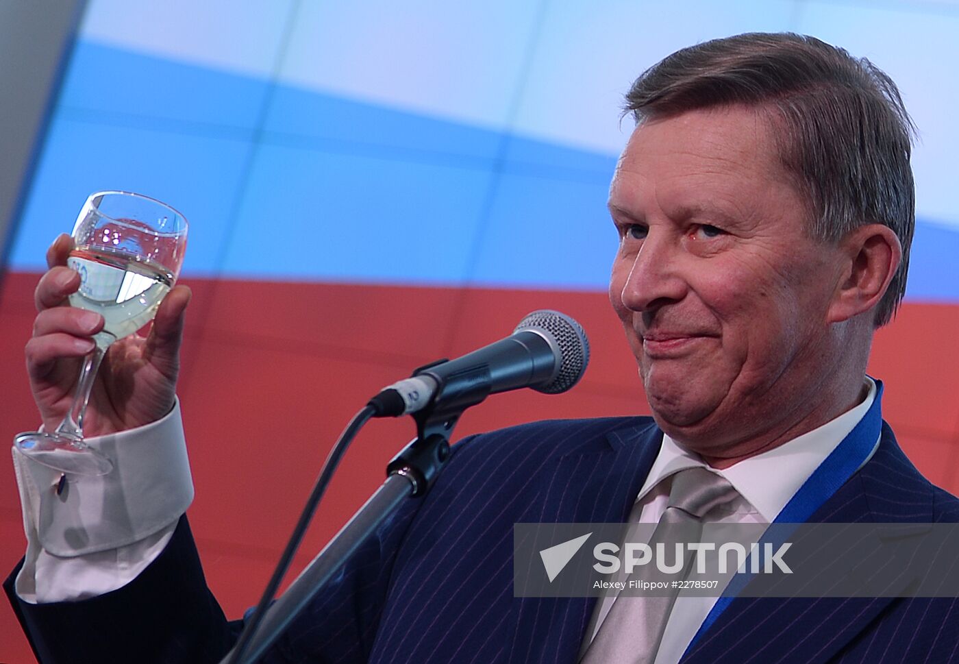 Sergei Ivanov at opening of cultural program for journalists