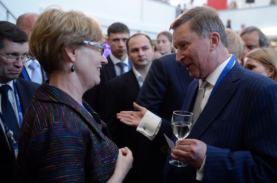Sergei Ivanov at opening of cultural program for journalists
