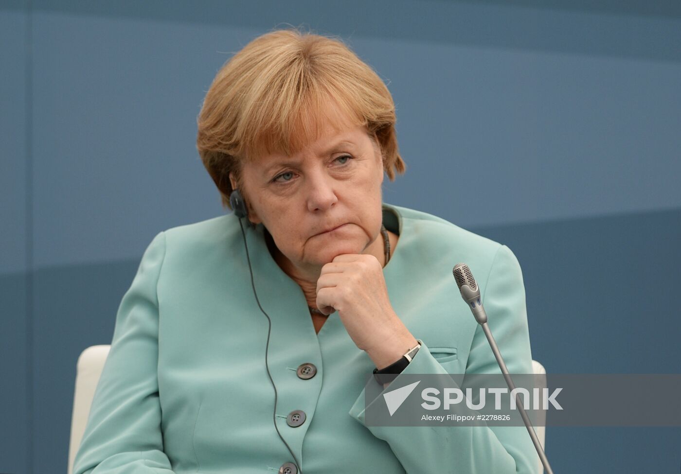 Vladimir Putin meets with Business 20 and Labour 20