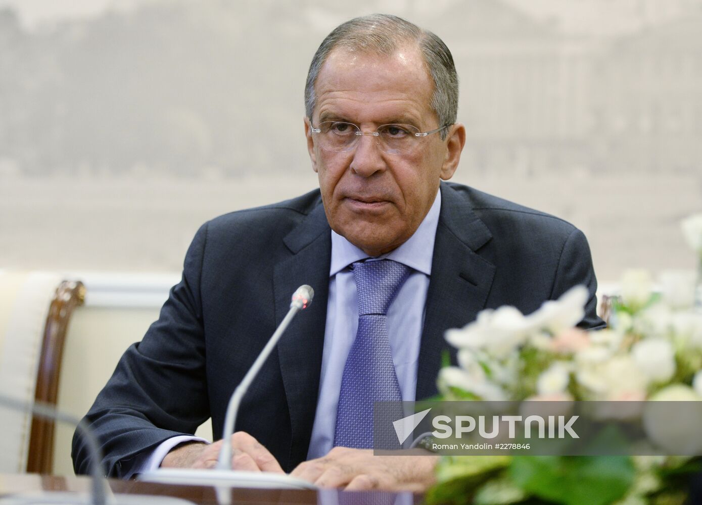 Sergei Lavrov meets with G20 foreign ministers