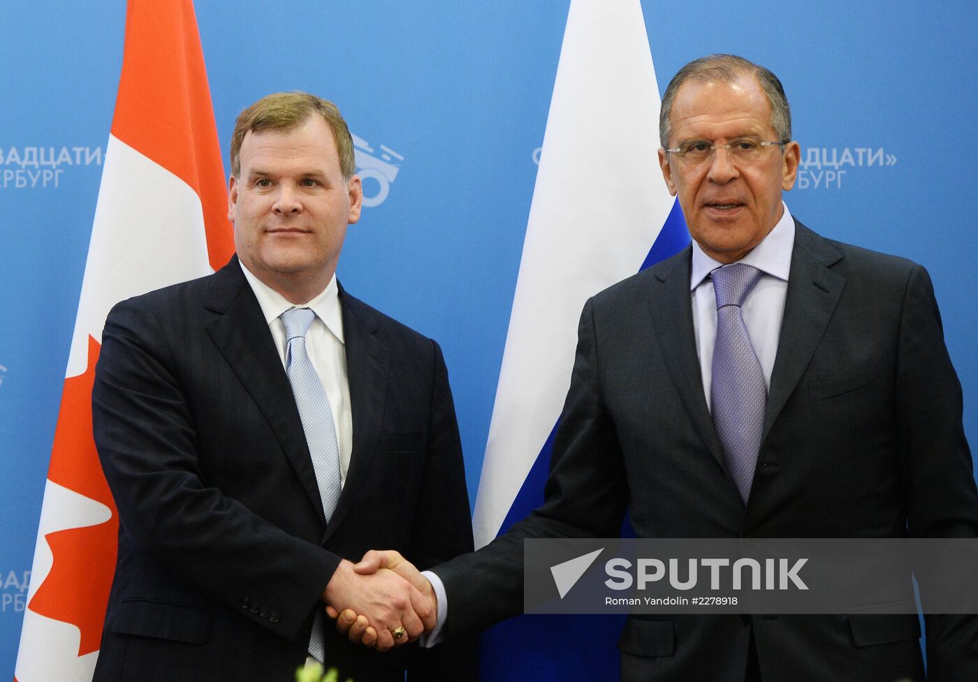 Sergei Lavrov meets with G20 foreign ministers