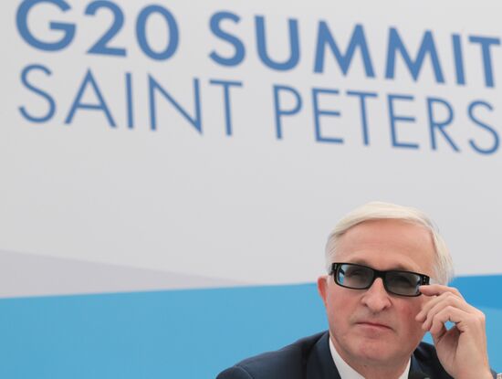 Briefings by G20 Summit participants
