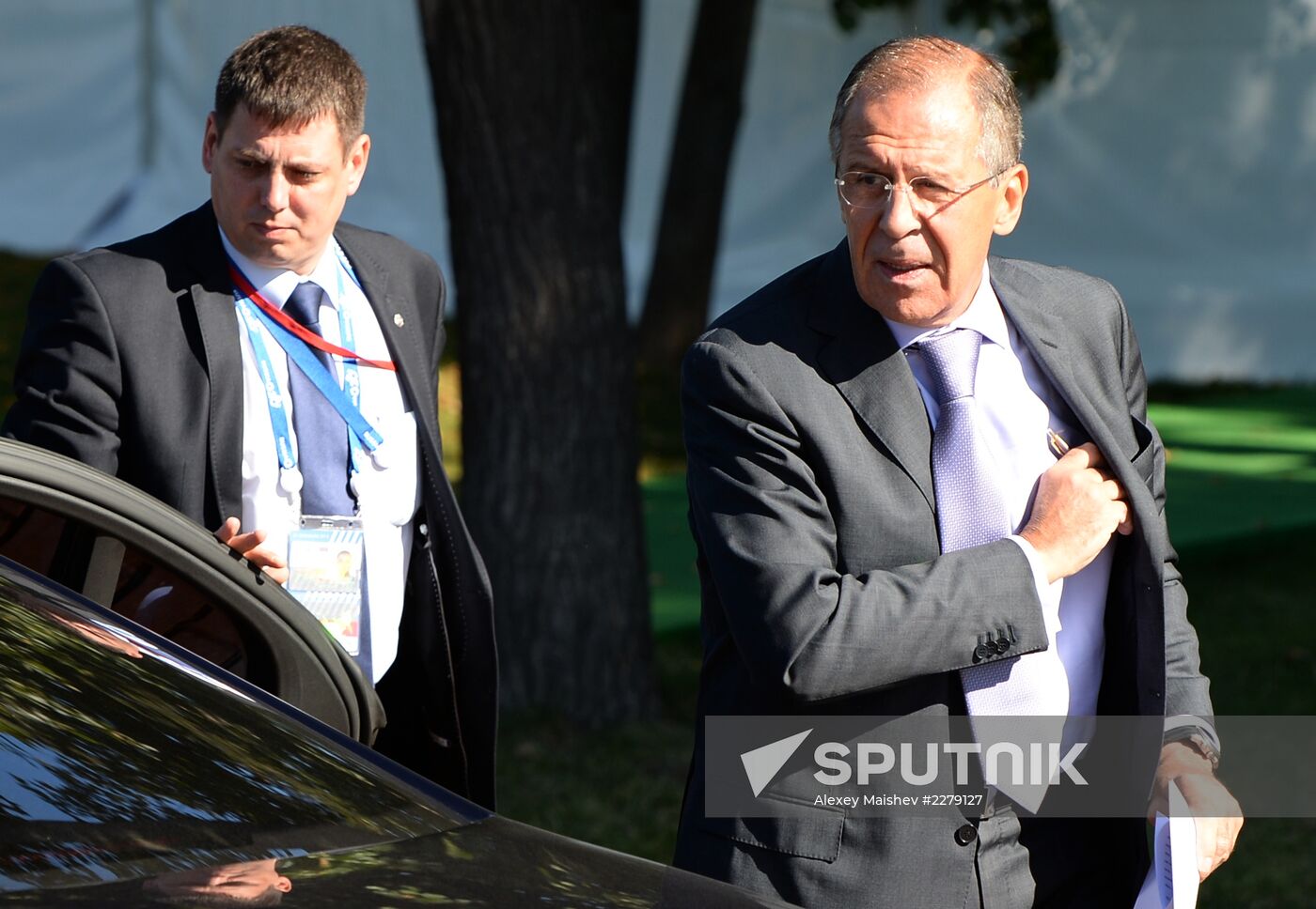 Sergei Lavrov meets with G20 foreign ministers