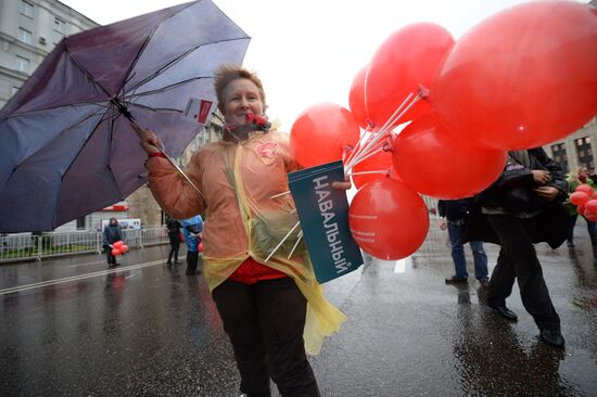 Rally-concert for Alexei Navalny