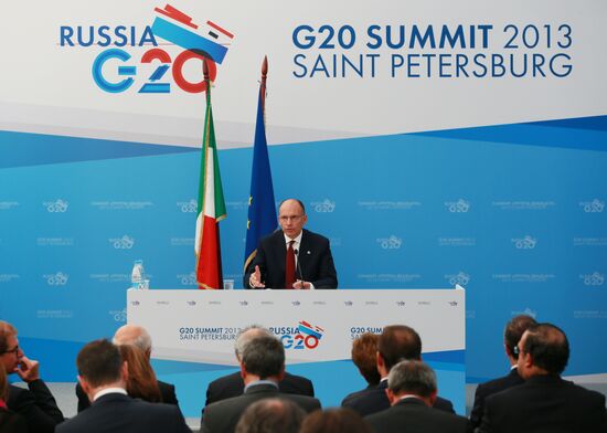 Briefings by G20 Summit participants