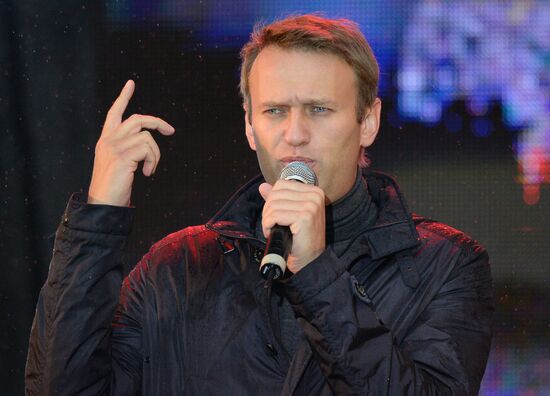 Rally-concert for Alexei Navalny