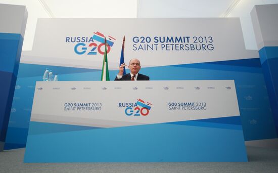 Briefings by G20 Summit participants