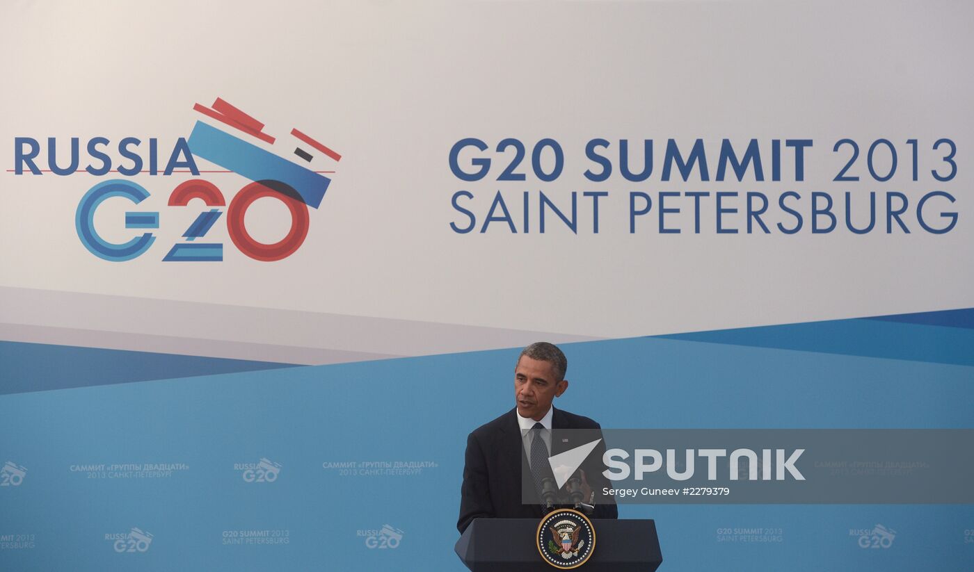 Briefings by G20 Summit participants
