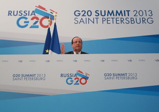Briefings by G20 Summit participants