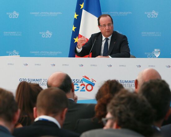 Briefings by G20 Summit participants